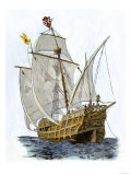 Buy Caravel Santa Maria, the Flagship of Columbus' First Voyage at AllPosters.com
