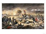 Buy Confederate Charge against African-American Union Soldiers at the Battle of the Crater at AllPosters.com