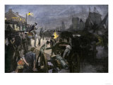 Buy General George Washington Transferring Troops across the East River, c.1776 at AllPosters.com