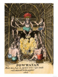Buy Chief Powhatan of Virginia, Father of Pocahontas, c.1607 at AllPosters.com