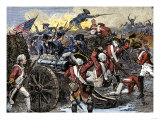 Americans Capturing a British Redoubt during the Battle of Yorktown, c.1781