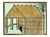 Native House on Hispaniola, c.1500