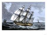 Buy American Frigate Alliance in 1778, Which Carried Lafayette on Two Occasions at AllPosters.com
