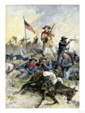 Custer's Last Stand at the Little Big Horn River, Montana, c.1876