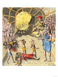 Buy Pocahontas Begs Powhatan to Spare John Smith's Life, in Jamestown, Virginia Colony at AllPosters.com