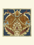 Vintage Woodblock V