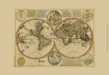 Buy Dewerelt Caart Map at AllPosters.com