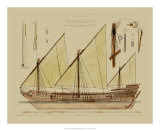 Antique Ship Plan VI