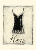 Hers: French Lace Art Print