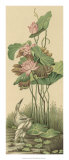 Crane and Lotus Panel I