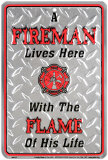 Buy A Fireman Lives Here at AllPosters.com