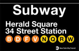 Buy Subway Herald Square- 34 Street Station at AllPosters.com