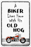 Buy A Biker Lives Here at AllPosters.com