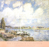 Boats of the Seine Art Print