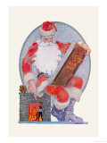 Buy Santa Checks His Giant List of Bad Boys at AllPosters.com