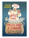 Buy Amieux Freres, Petits Pois a l'Etouffee at AllPosters.com