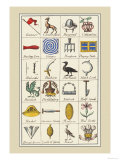 Heraldic Symbols: Banner and Cameleopard