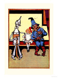 Tin Man, Dorothy and Scarecrow