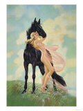 Buy Mindy with her Stallion at AllPosters.com