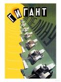 Giant on Virgin Soil Premium Poster