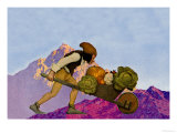 Buy Knave with a Wheelbarrow at AllPosters.com