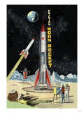 Buy Friction Moon Rocket at AllPosters.com