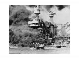 Uss West Virginia Alight in Pearl Harbor