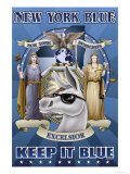 Buy New York Blue, Keep It Blue at AllPosters.com