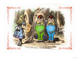 Buy Through the Looking Glass: Tweedledum and Tweedledee at AllPosters.com