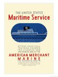 Buy The United States Maritime Service, c.1937 at AllPosters.com