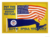 Buy Put the Pennant Beside the Flag, c.1917 at AllPosters.com