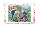 Alice in Wonderland: Father William Balances an Eel