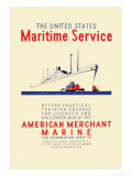 Buy American Mechant Marine, c.1937 at AllPosters.com