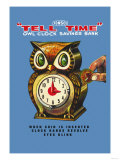 Buy Tell Time Owl Clock at AllPosters.com