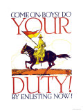 Buy Come on Boys! Enlist Now in the Cavalry at AllPosters.com