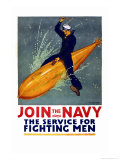 Join the Navy, the Service for Fighting Men, c.1917