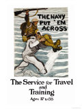 Buy The Navy Put 'Em Across, c.1918 at AllPosters.com