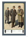 Chesterfield Fly-Front Overcoat Premium Poster