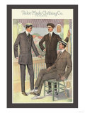 Buy Three-Button Single-Breasted at AllPosters.com