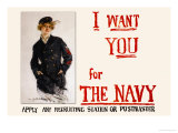 I Want You for the Navy, c.1917