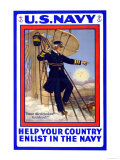Buy U.S. Navy, Help your Country, c.1917 at AllPosters.com