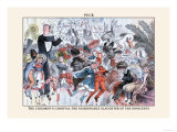 Puck Magazine: The Children's Carnival Premium Poster