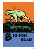 Buy B is for Bear at AllPosters.com