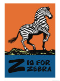 Buy Z is for Zebra at AllPosters.com