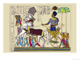 Ramses III Returning with His Prisoners