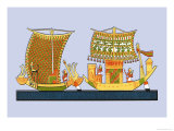 Buy Boats from the Tomb of Ramses III at Thebes at AllPosters.com