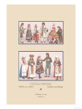 Buy Popular Scandinavian Fashions of the Peasant Class at AllPosters.com
