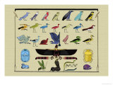 Buy Birds and Other Creatures from Egyptian Monuments at AllPosters.com
