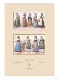 Buy Feminine Dress of Switzerland at AllPosters.com