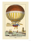 Buy First Channel Crossing by Air, 1785 at AllPosters.com